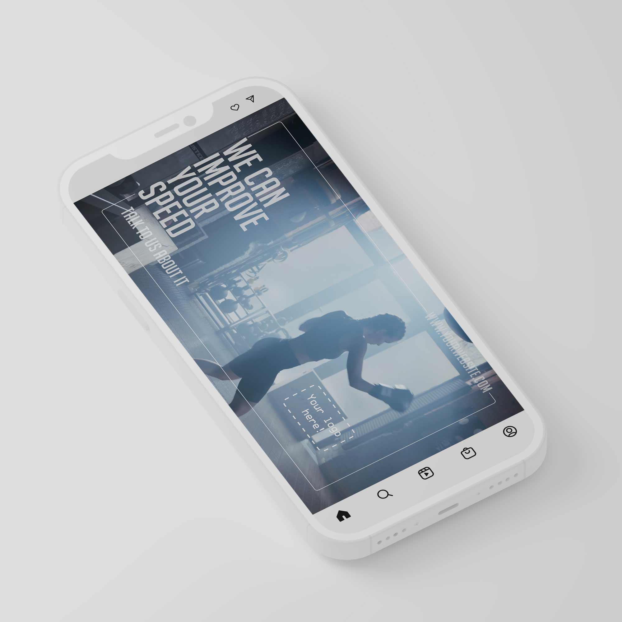 Social Media clips for healthcare clinics. Designed by educare.design