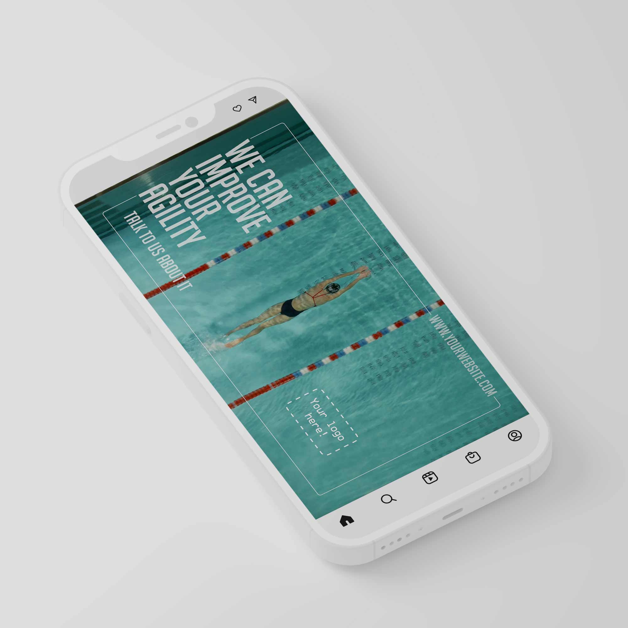 Social Media clips for healthcare clinics. Designed by educare.design