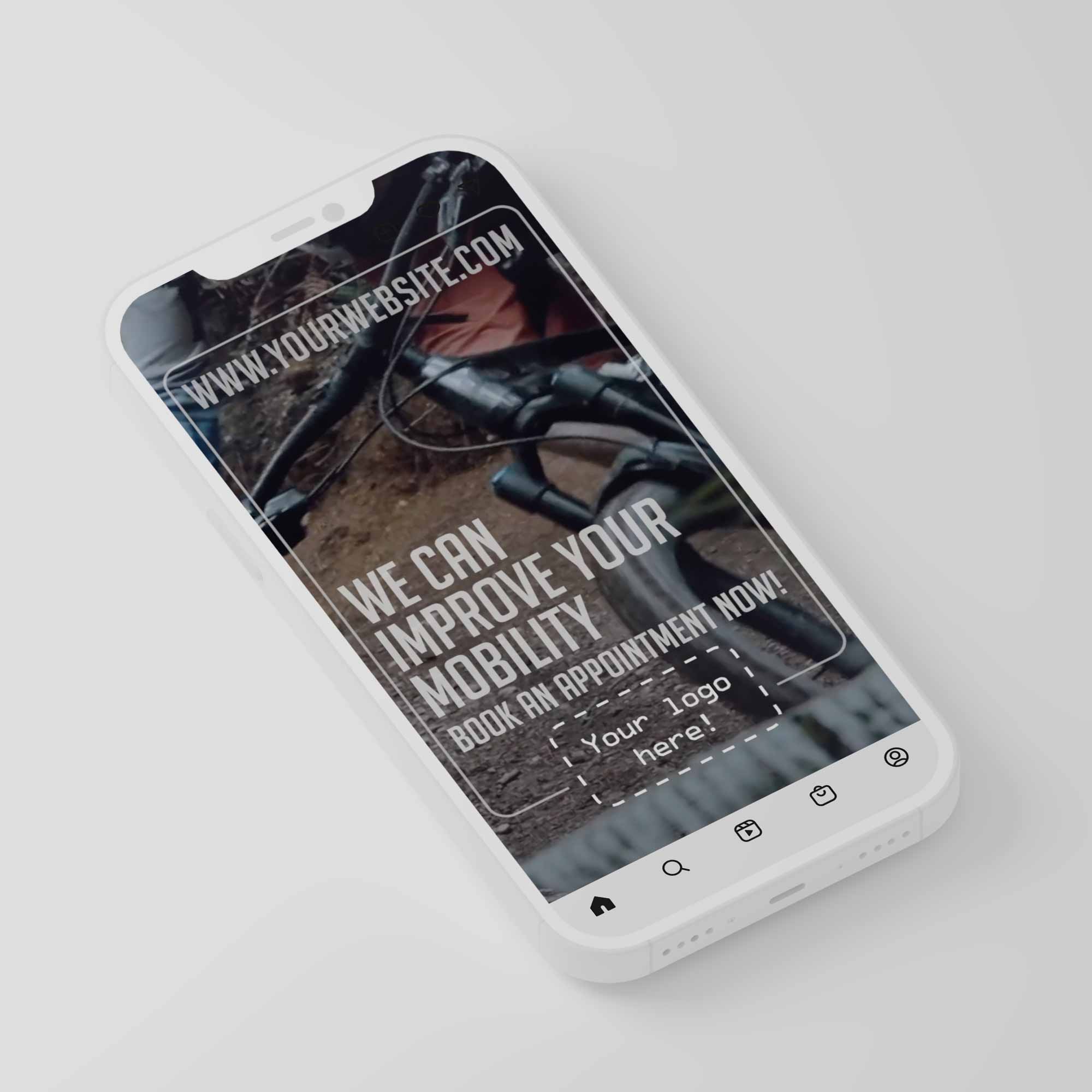 Social Media Reels for healthcare clinics. Designed by educare.design