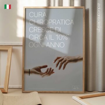 Poster about the chiropractic profession growth statistics.