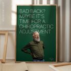Bad Back? anatomy chart for clinics