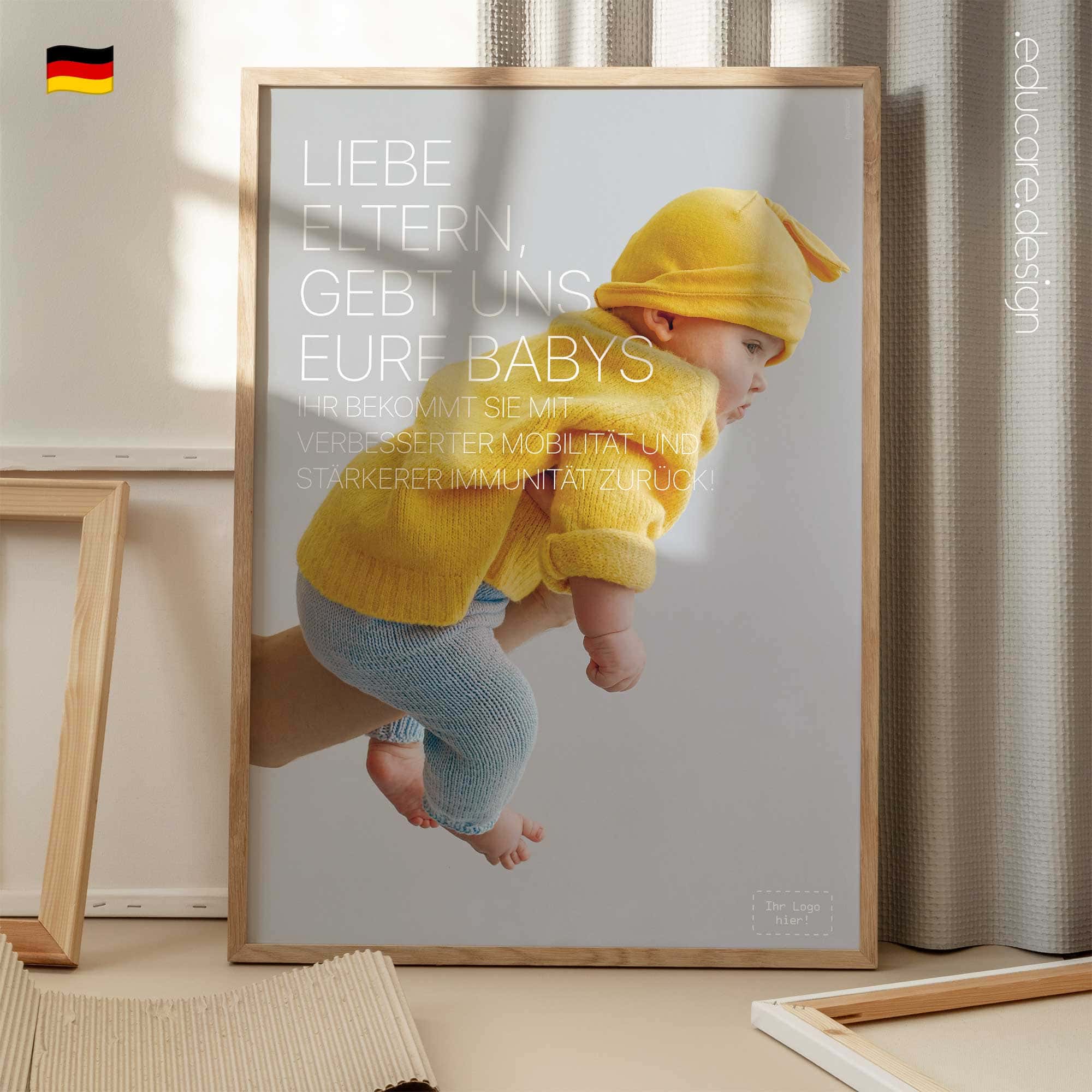 Bringt uns Eure Babys 😘 Anatomie-Chart für Praxen und Kliniken