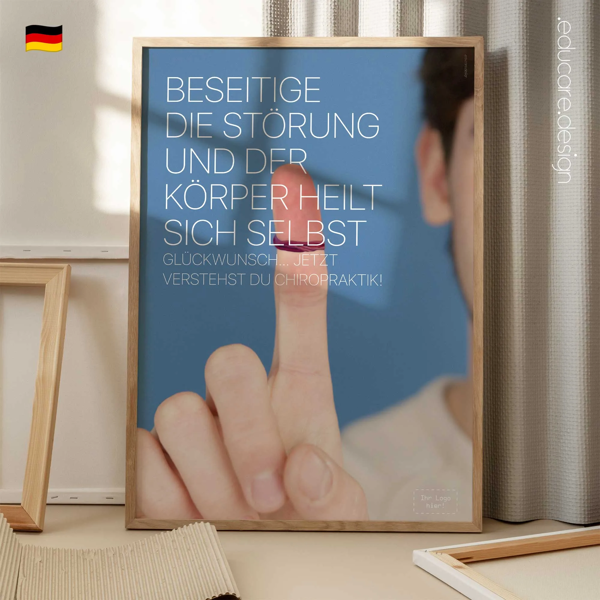 Ursache und Wirkung Anatomie-Chart für Praxen und Kliniken
