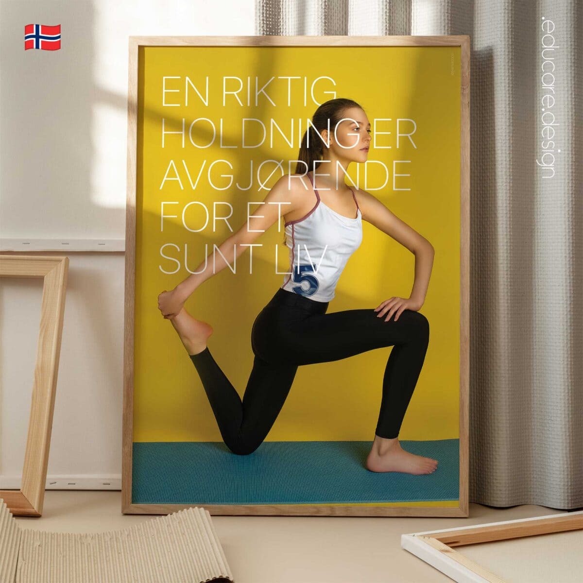 Posture Poster for Clinics | Preventive Healthcare Wall Art