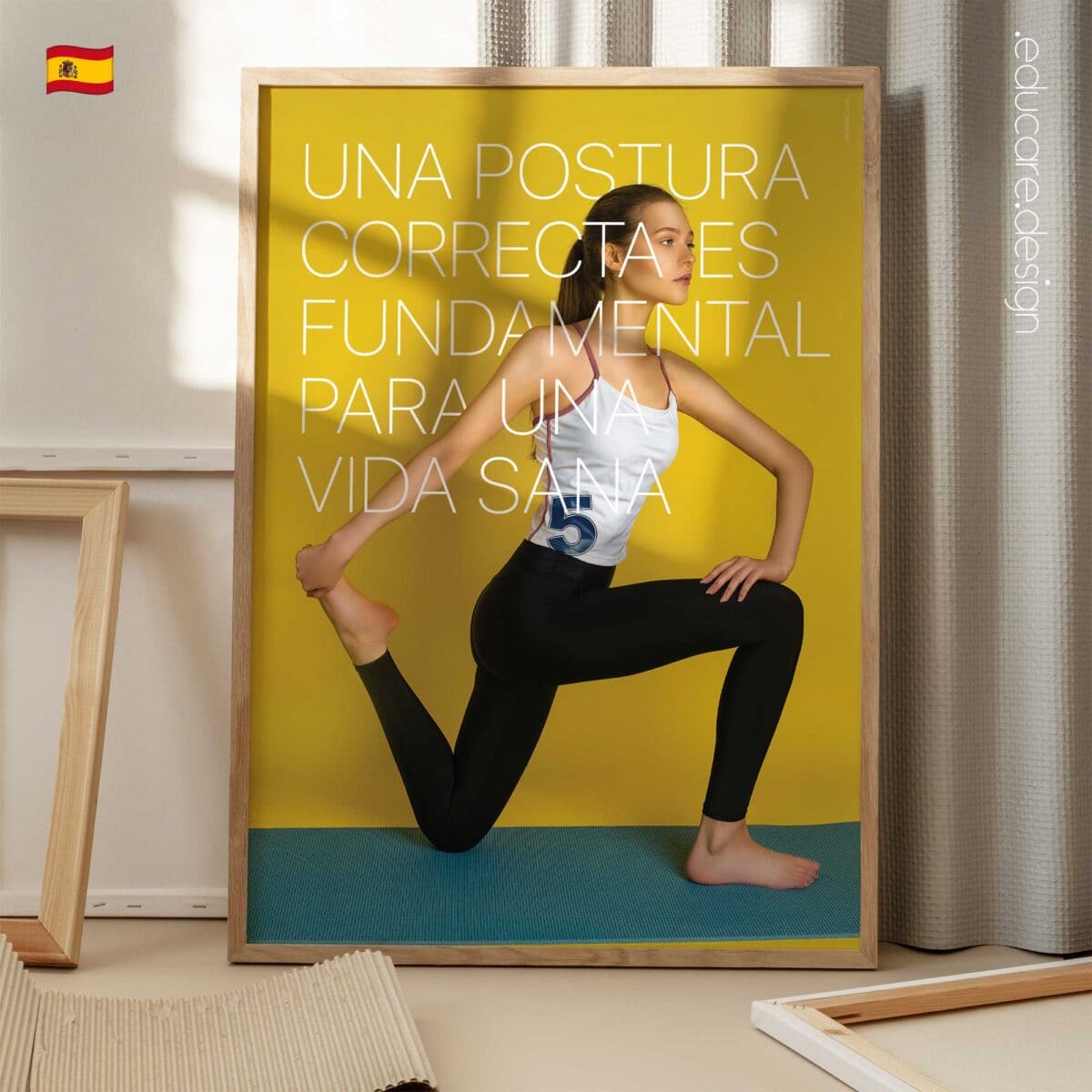 Posture Poster for Clinics | Preventive Healthcare Wall Art