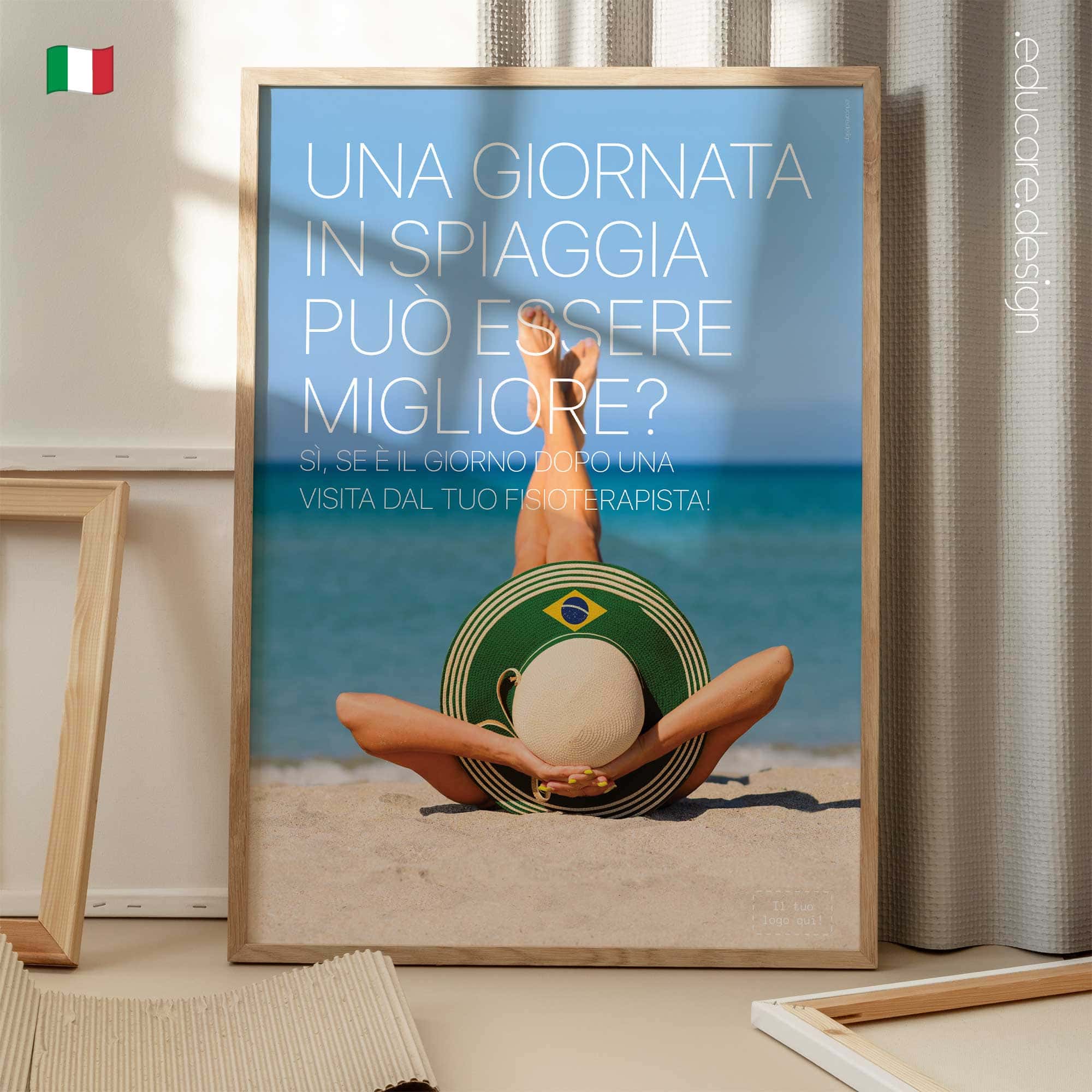 Una Giornata in Spiaggia tavola anatomica per studi e cliniche
