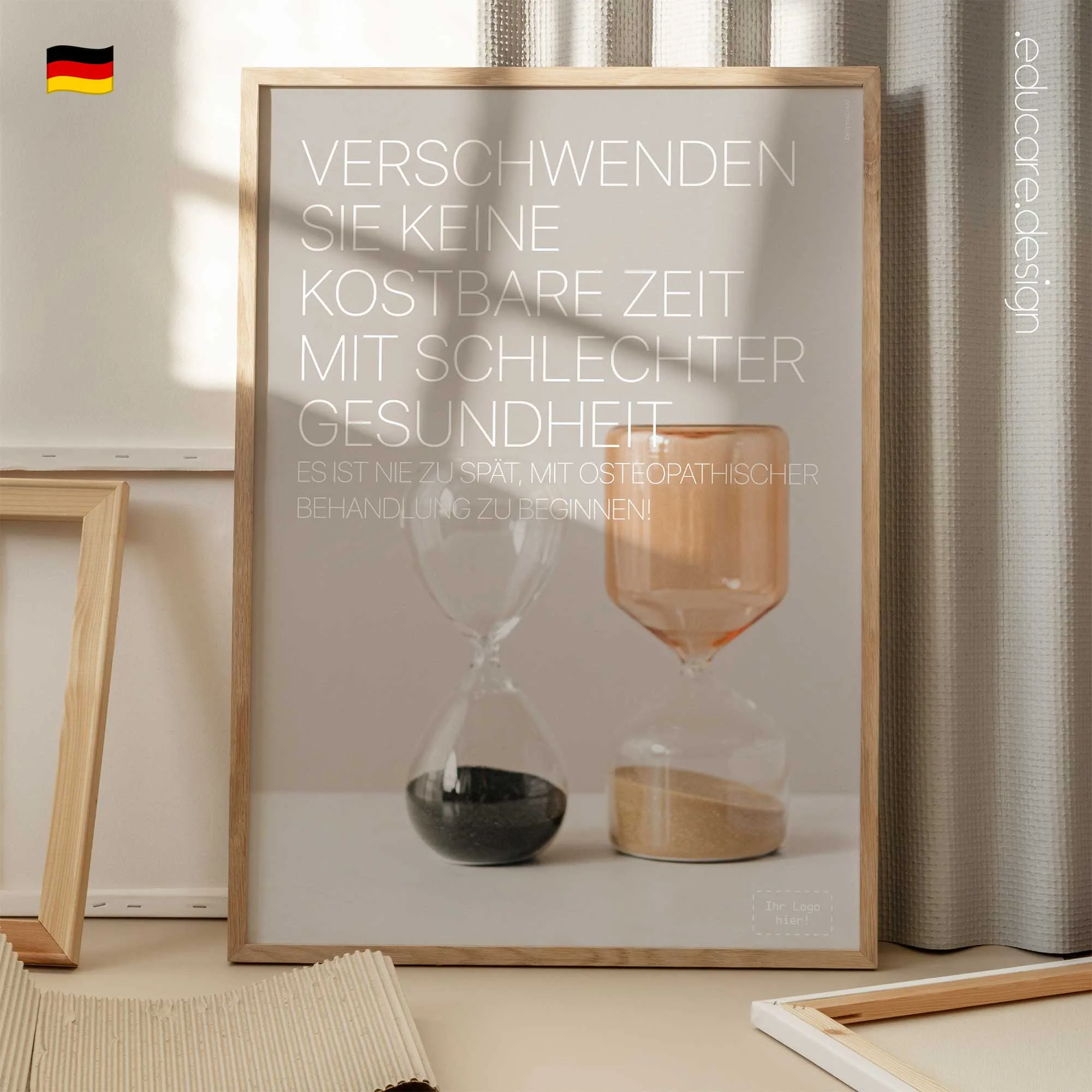 Verschwenden Sie keine Kostbare Zeit Anatomie-Chart für Praxen und Kliniken