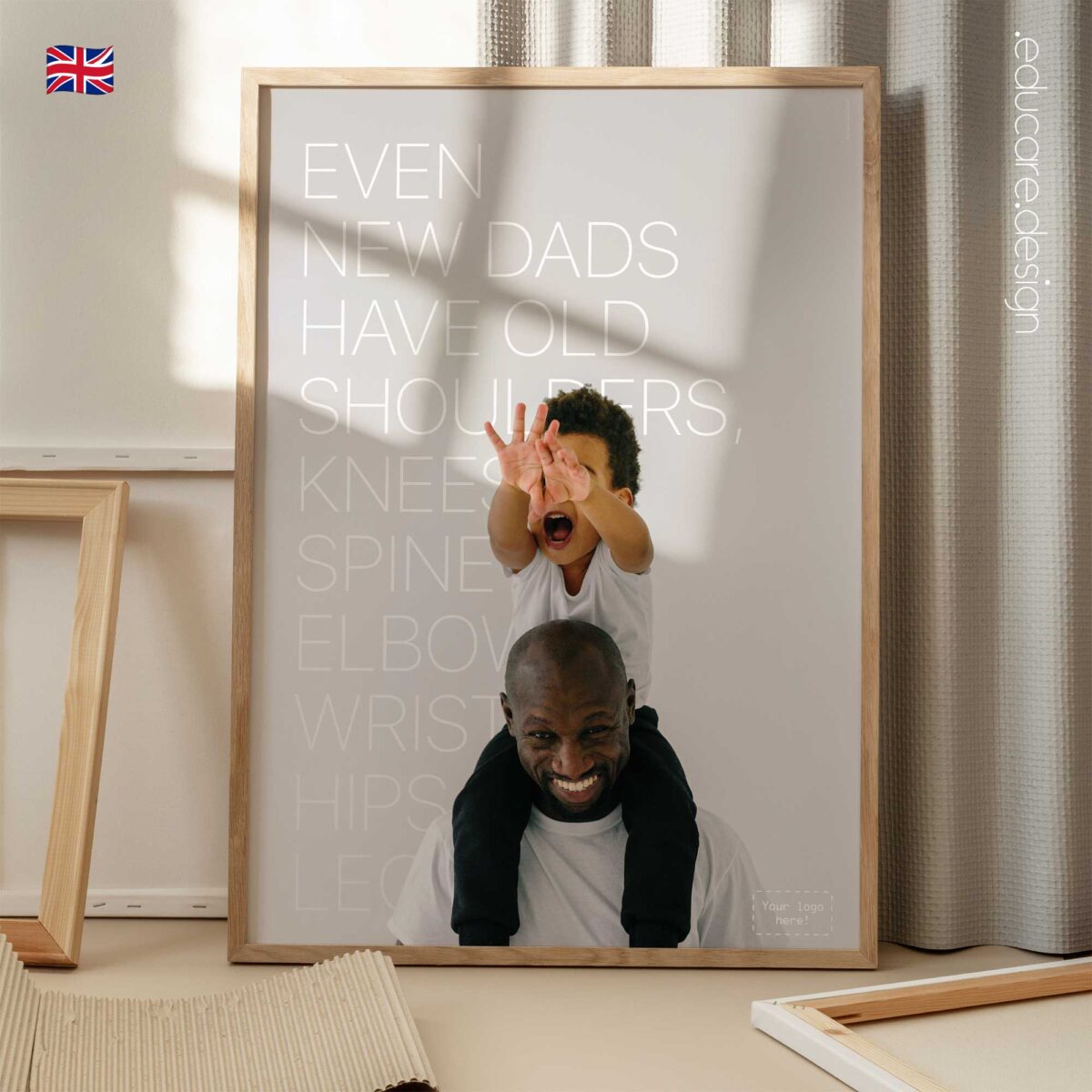 Even New Dads | Preventive Healthcare Wall Art