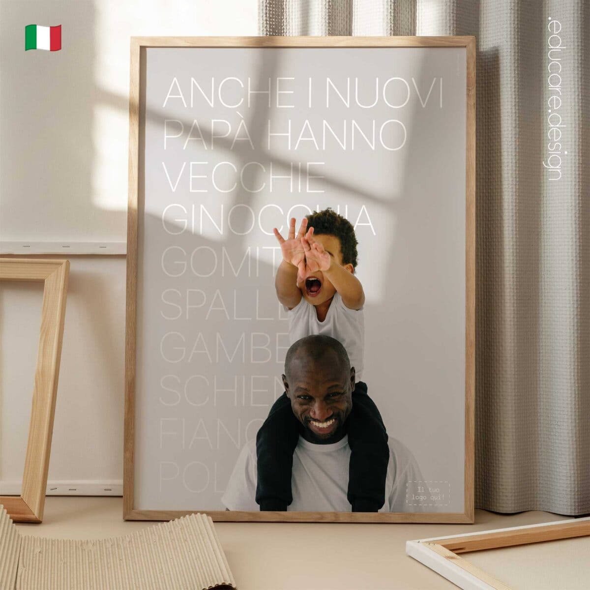 Even New Dads | Preventive Healthcare Wall Art