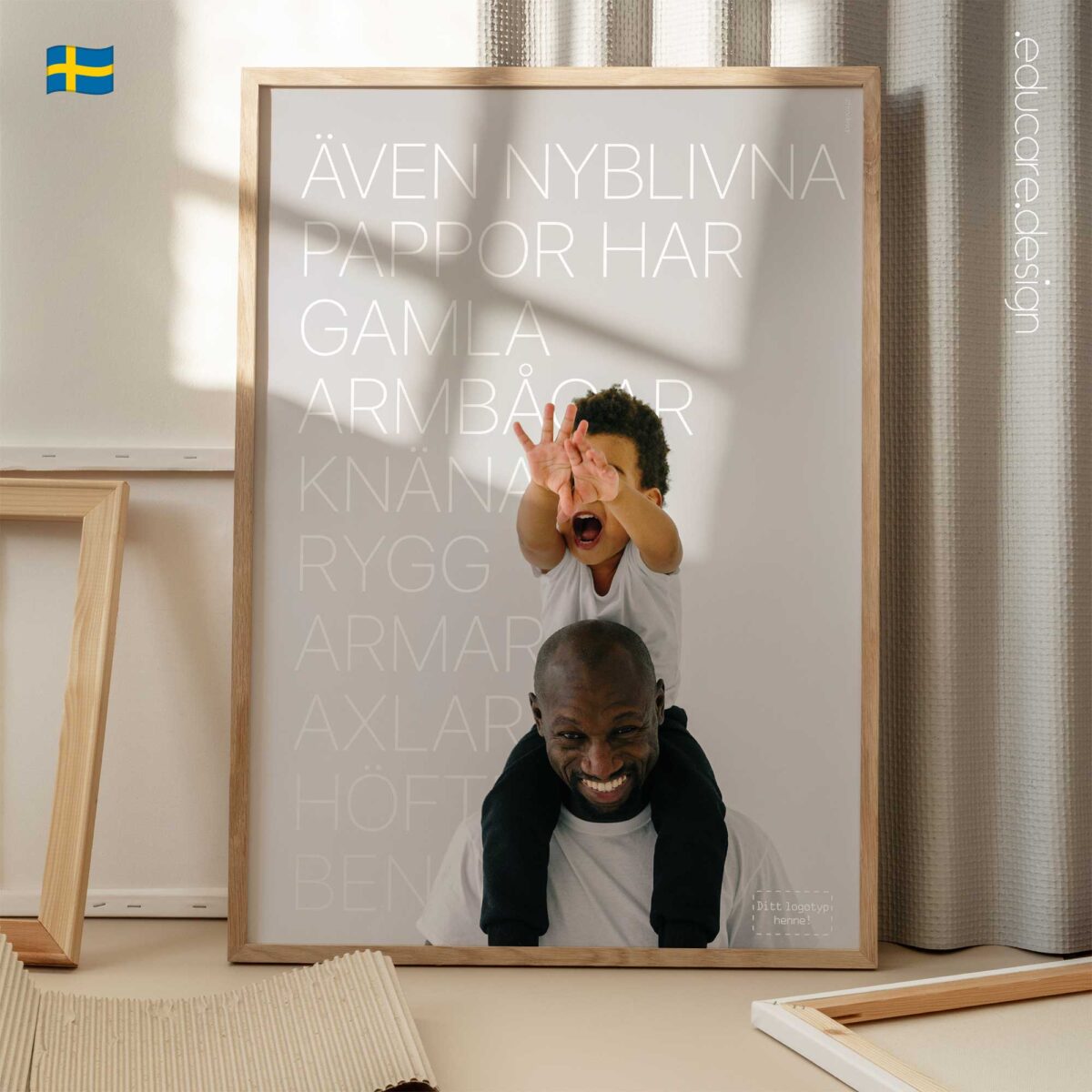 Even New Dads | Preventive Healthcare Wall Art