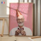Rester Jeune ou Vieillir planche anatomique pour cabinets et cliniques