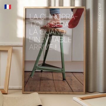 Superpouvoir ! planche anatomique pour cabinets et cliniques