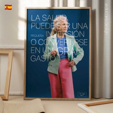 El Primer Deber de la Vida lámina anatómica para clínicas y consultas