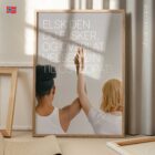 Kjærlighet og Osteopati anatomidiagram for klinikker