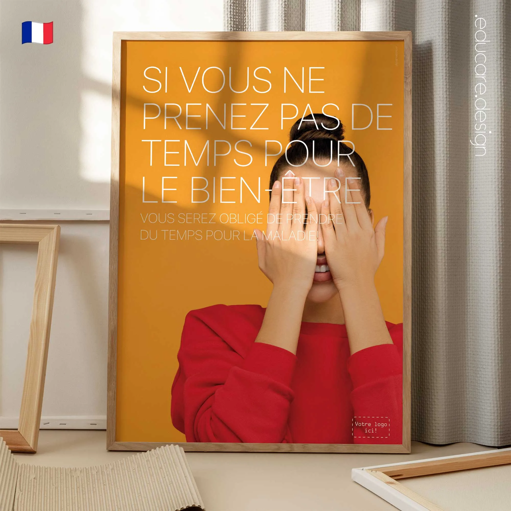 Prenez le Temps planche anatomique pour cabinets et cliniques