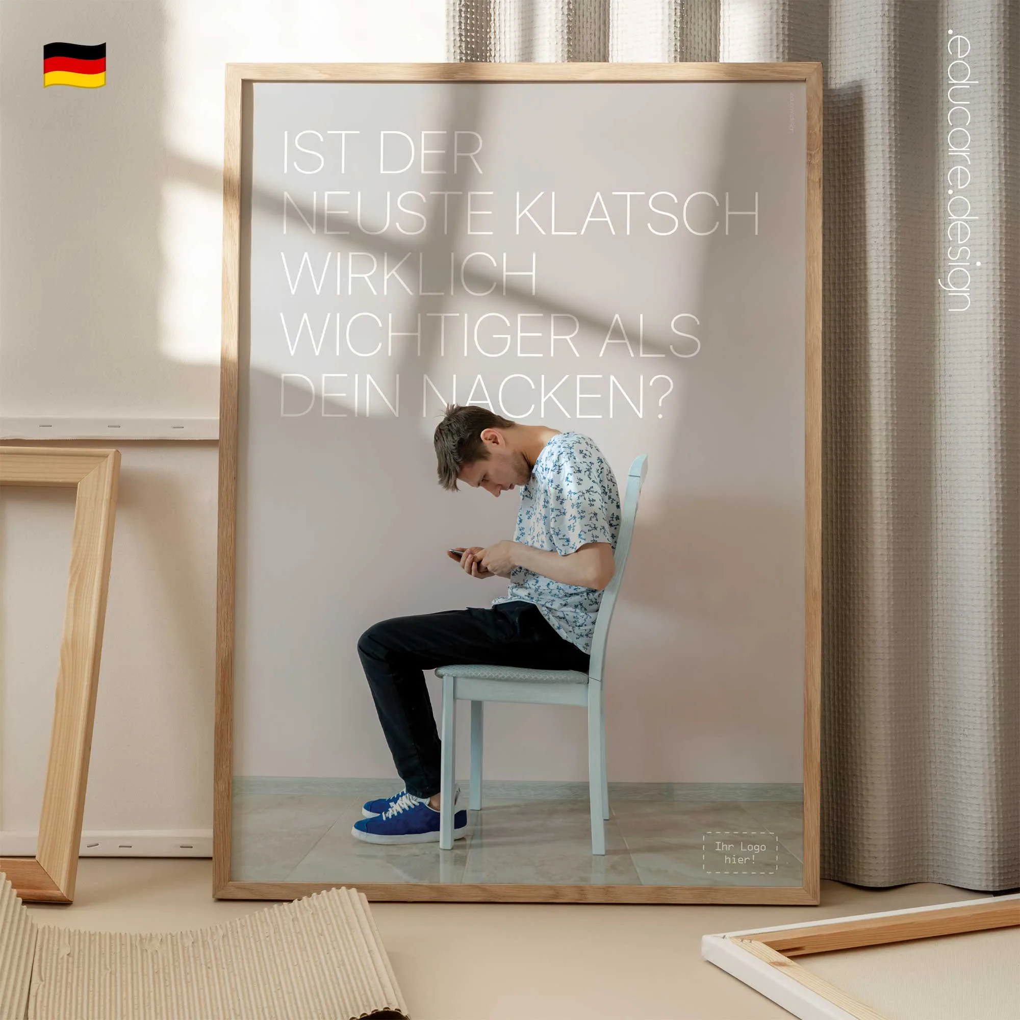 Online Neck Anatomie-Chart für Praxen und Kliniken