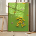 Osteopathy before Pharmaceuticals anatomy chart for clinics