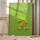 Osteopatia Prima dei Farmaci tavola anatomica per studi e cliniche
