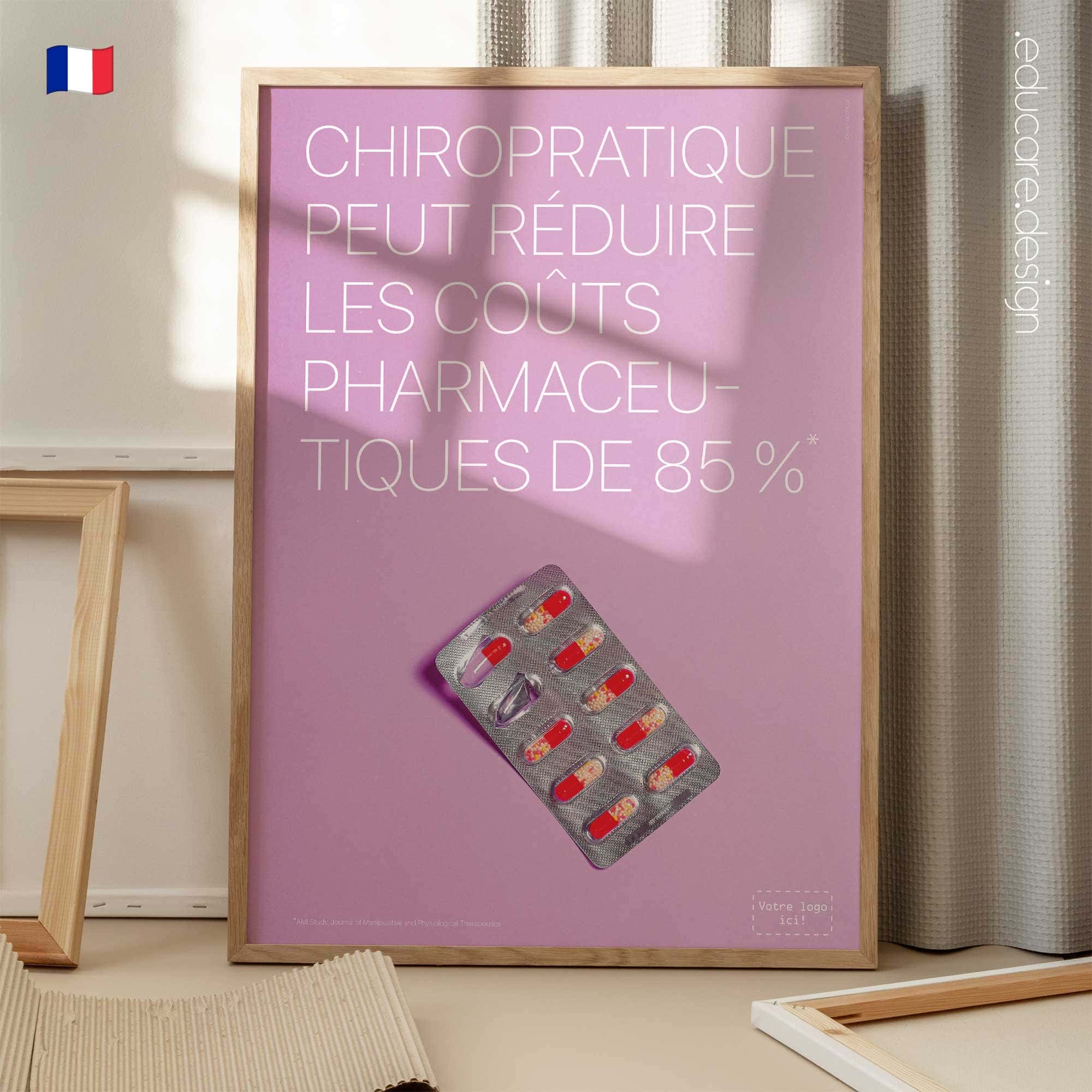 ChiroStat (1) Réduire les Coûts Pharmaceutiques planche anatomique pour cabinets et cliniques