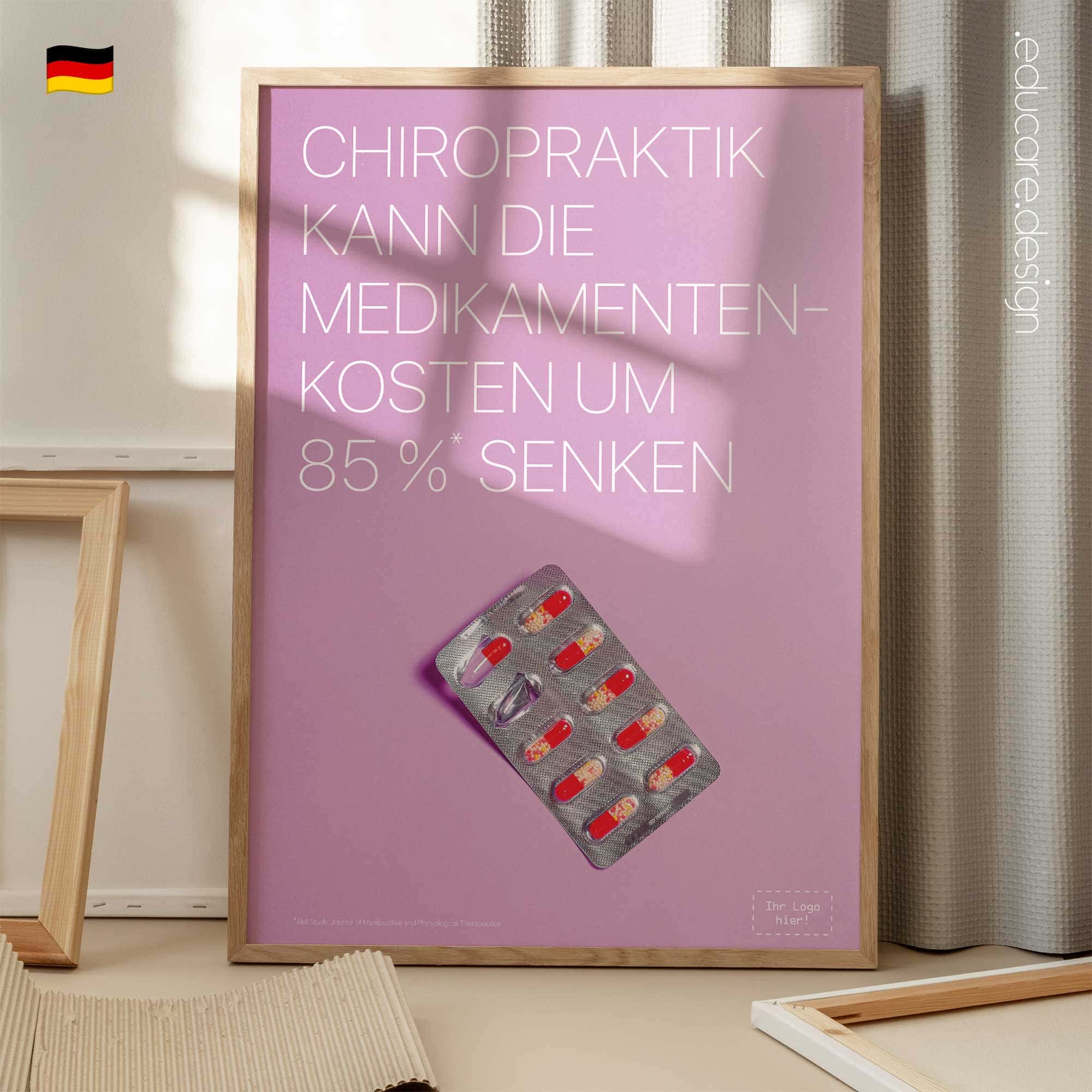 ChiroStat (1) Pharmazeutische Kosten Reduzieren Anatomie-Chart für Praxen und Kliniken