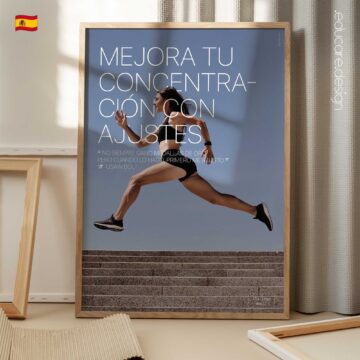 Chiropractic poster featuring a quote from Usain Bolt about chiropractic adjustments.