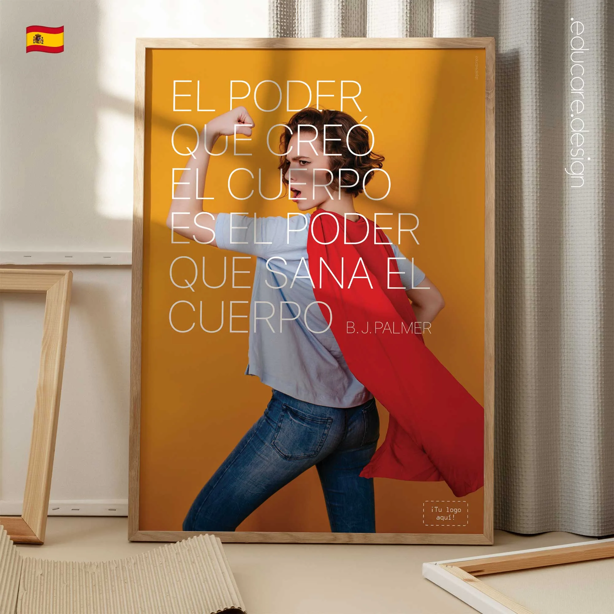 ¡Superpoder! lámina anatómica para clínicas y consultas