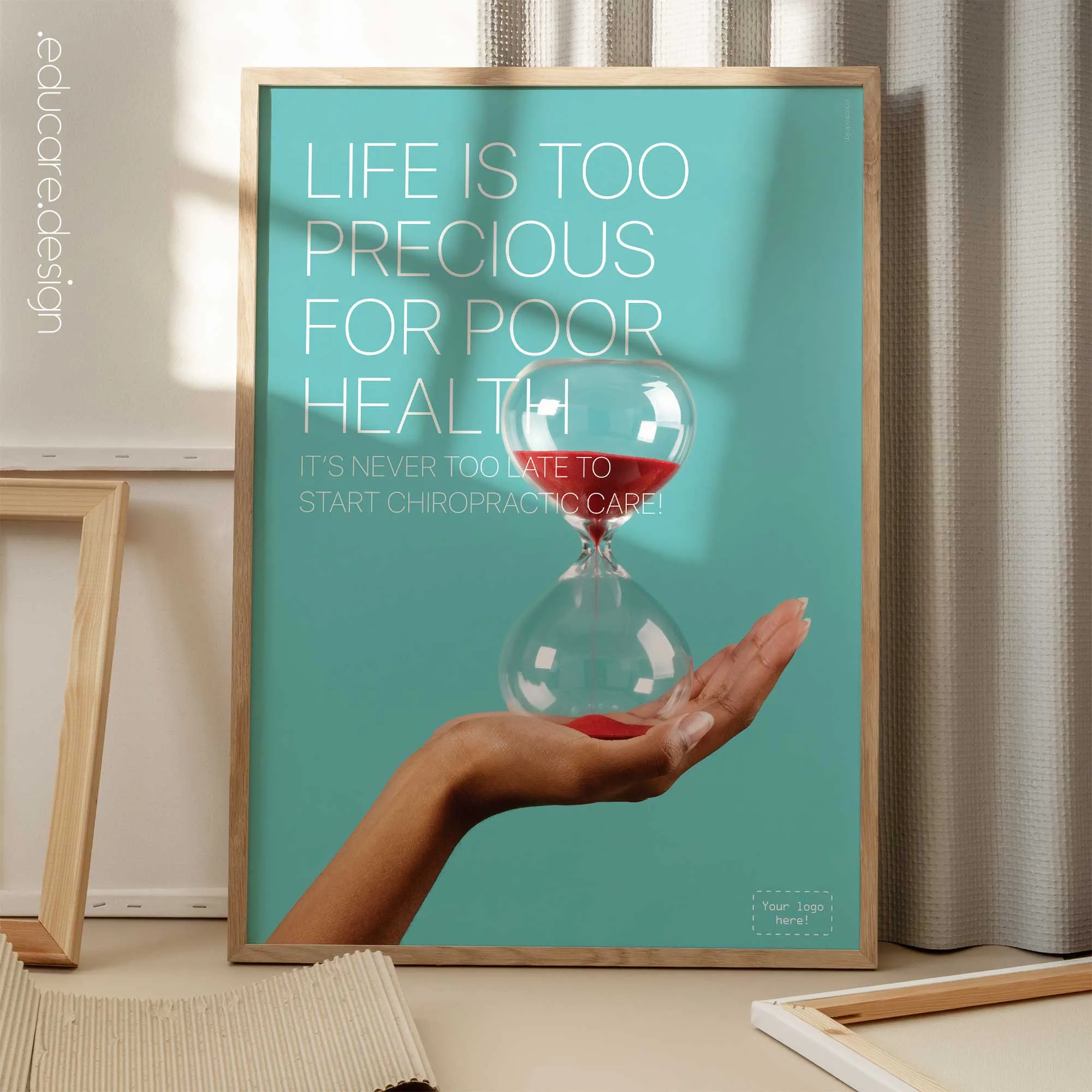 Time is Precious anatomy chart for clinics