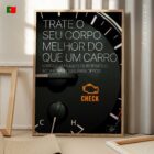 Luzes de Aviso diagrama anatómico para clínicas e consultórios Luzes de Aviso diagrama anatómico para clínicas e consultórios