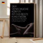 Frauen sind Kunst Anatomie-Chart für Praxen und Kliniken