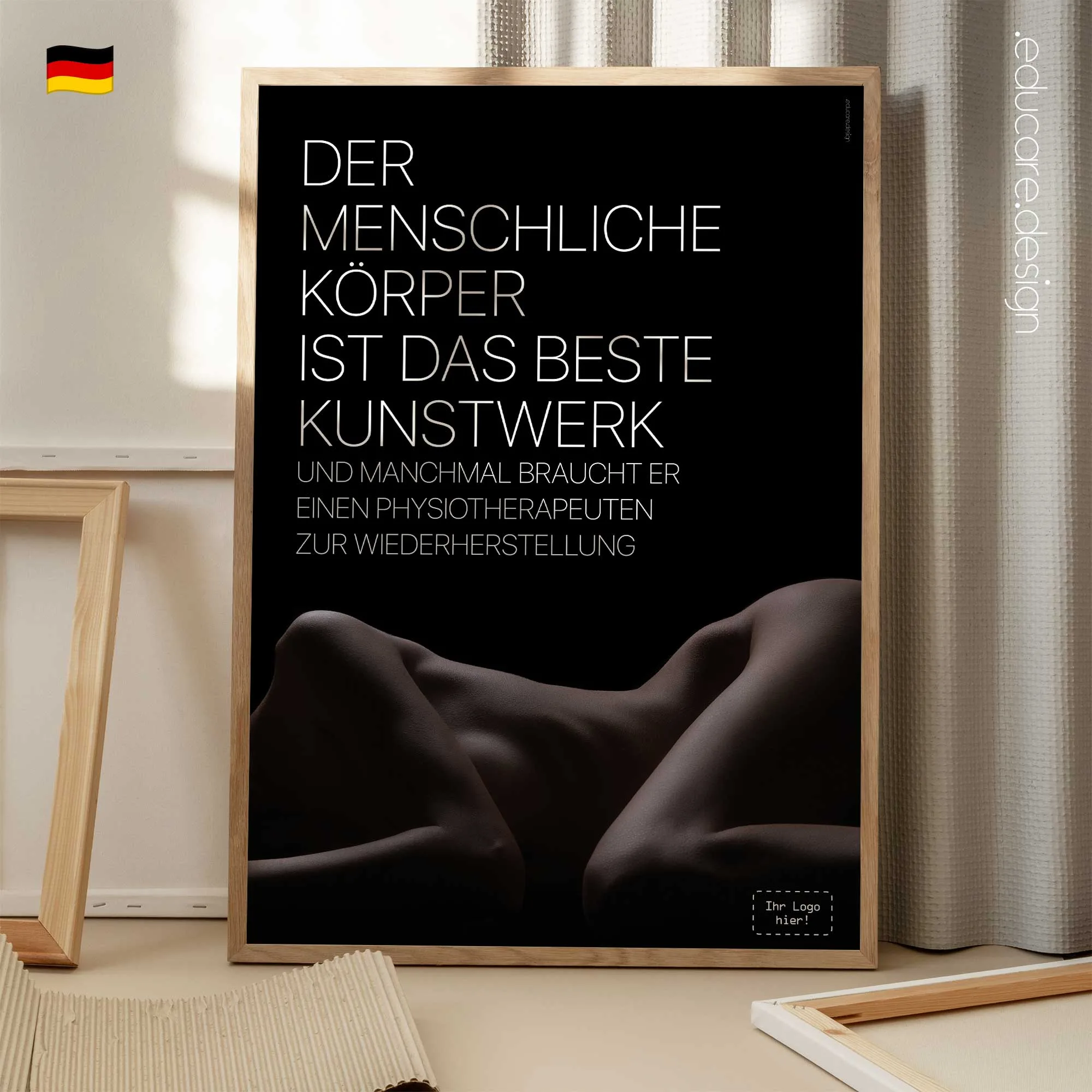 Frauen sind Kunst Anatomie-Chart für Praxen und Kliniken