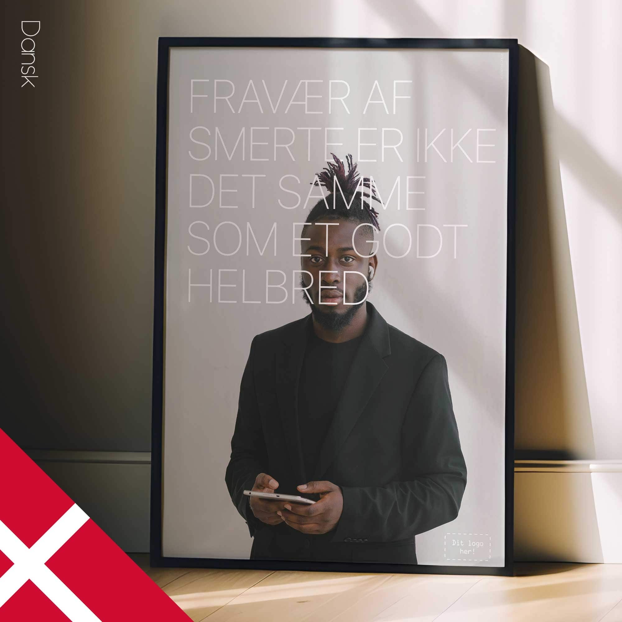 Absence de douleur. Poster de www.educare.design