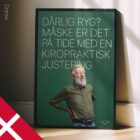 Bad back? Chiropractic poster from www.educare.design