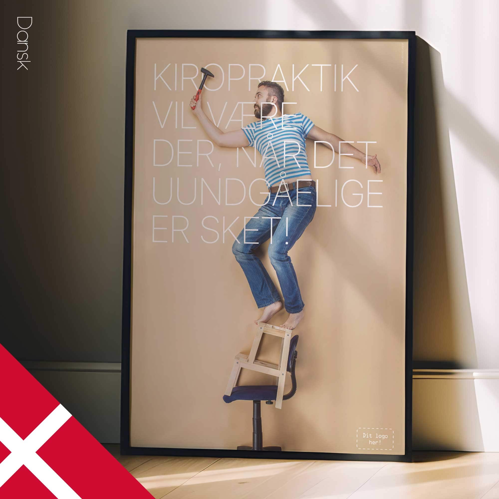 Inevitable. Chiropractic poster from www.educare.design