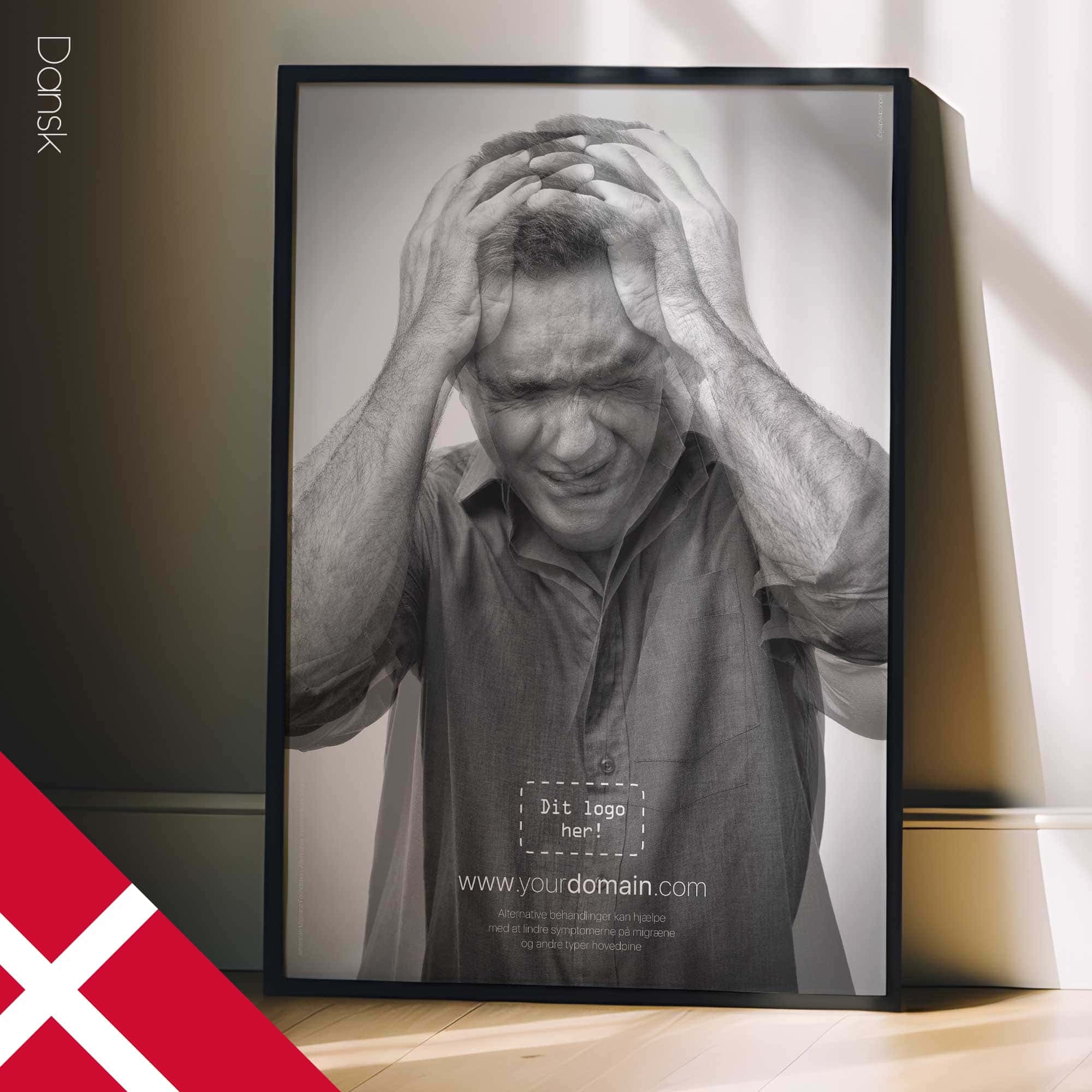 Migraine and Alternative Treatments. Artwork from educare.design