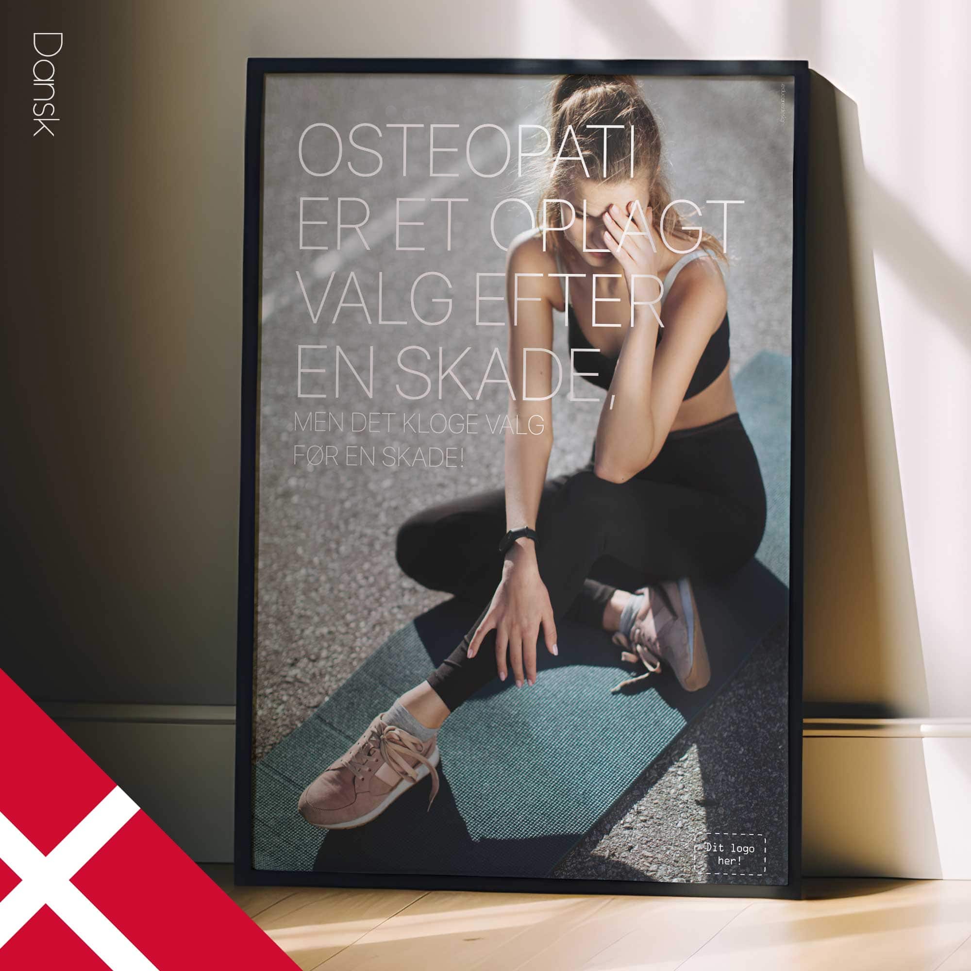 Ovvio e saggio. Poster osteopatico da www.educare.design