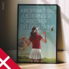 Golf & Chiropractic. Sports poster from educare.design