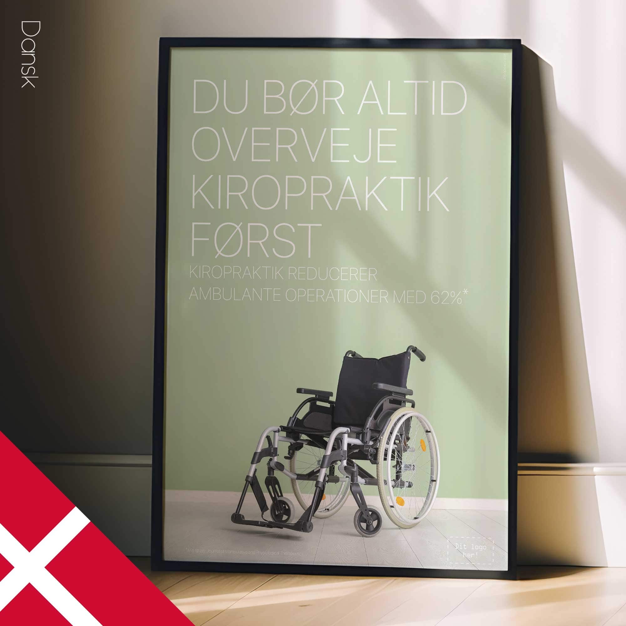 Chiropraktik-Poster von educare.design