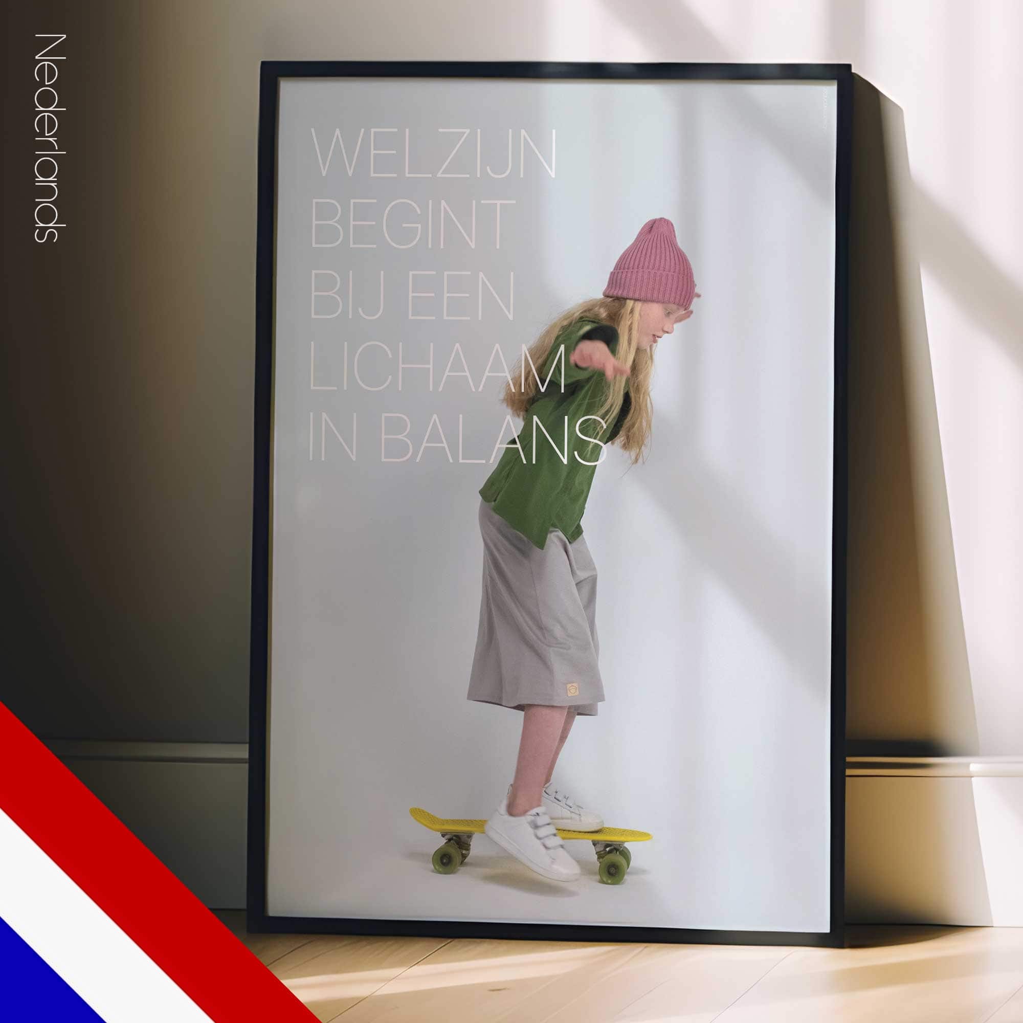 A Balanced Body - health poster from www.educare.design