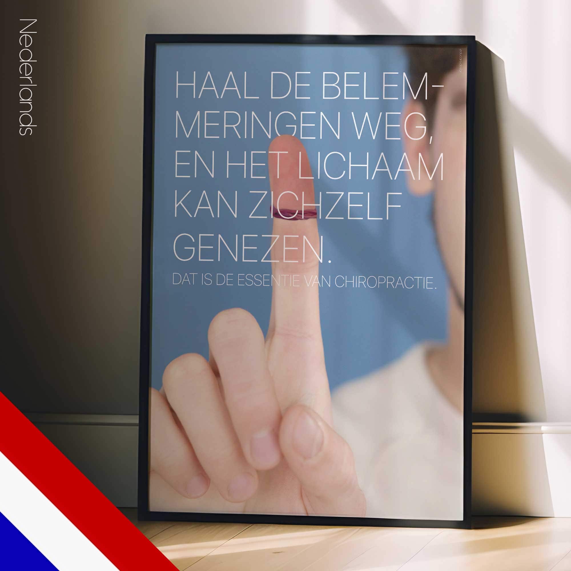 Cause and Effect. Chiropractic poster from www.educare.design