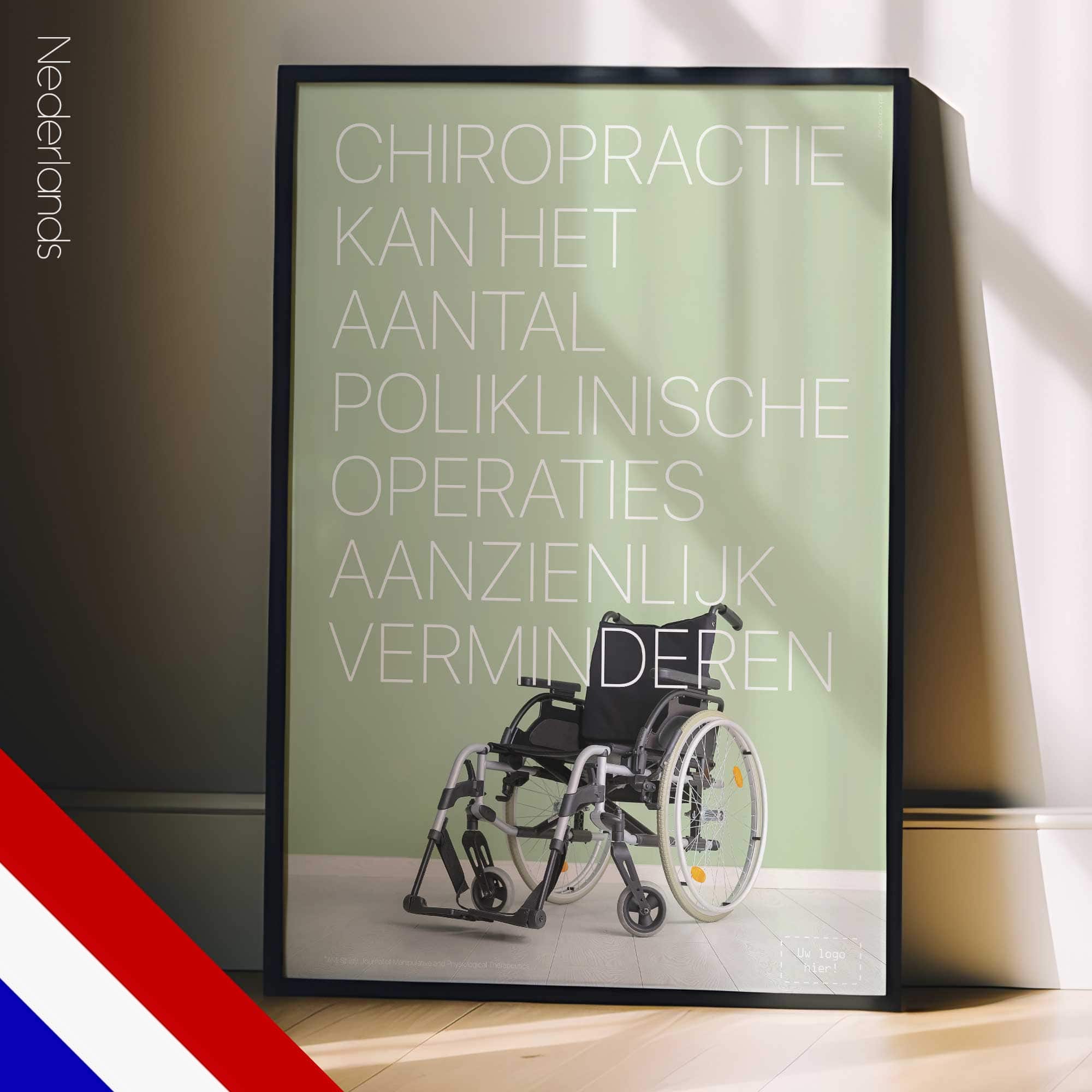 Chiropraktik-Poster von educare.design