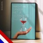 Time is precious. Chiropractic poster from educare.design