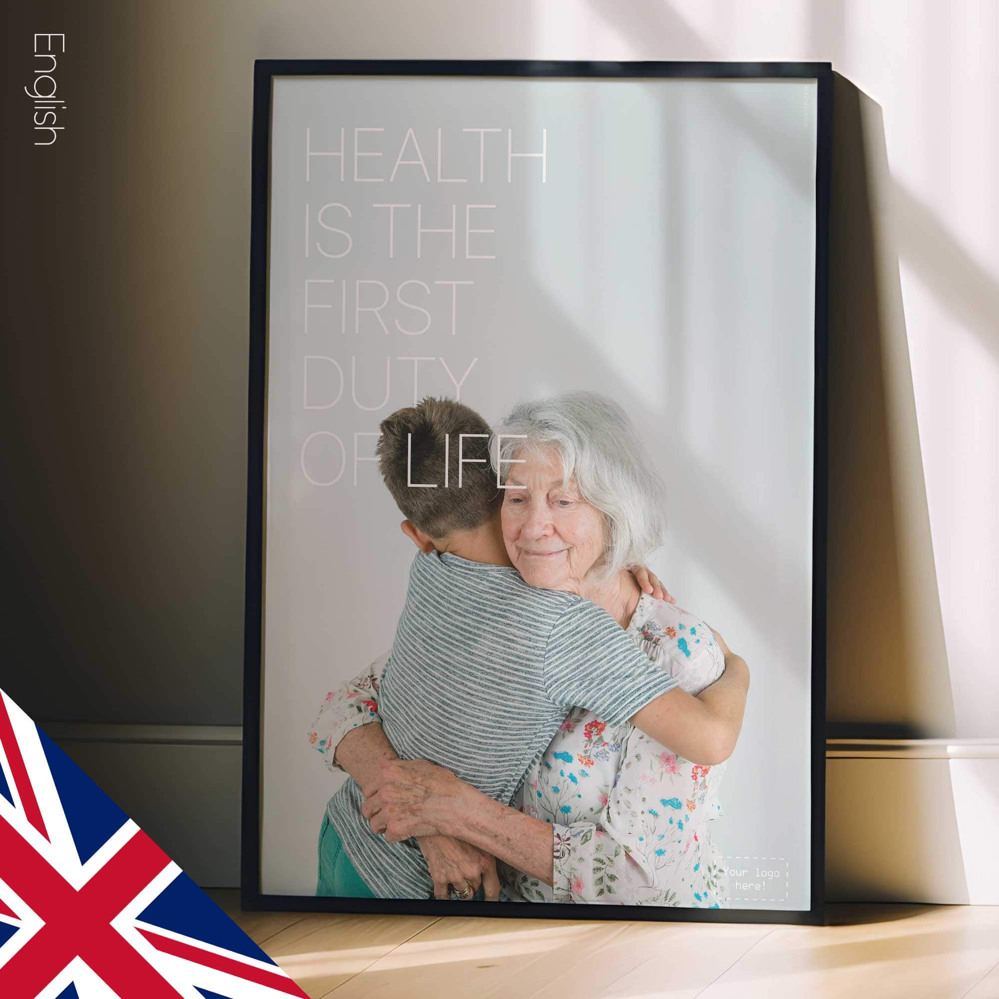 Health is the first duty of life. Poster from www.educare.design