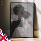 Postura della testa in avanti e statistiche. Opere d'arte da educare.design