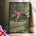 Inevitable. Chiropractic poster from www.educare.design