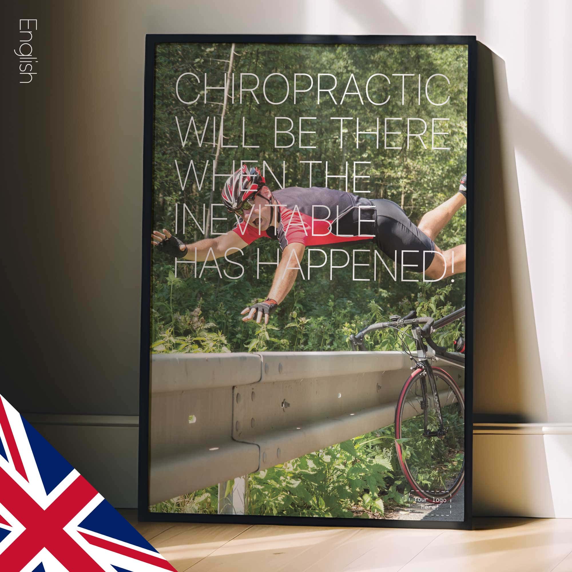 Inevitable. Chiropractic poster from www.educare.design