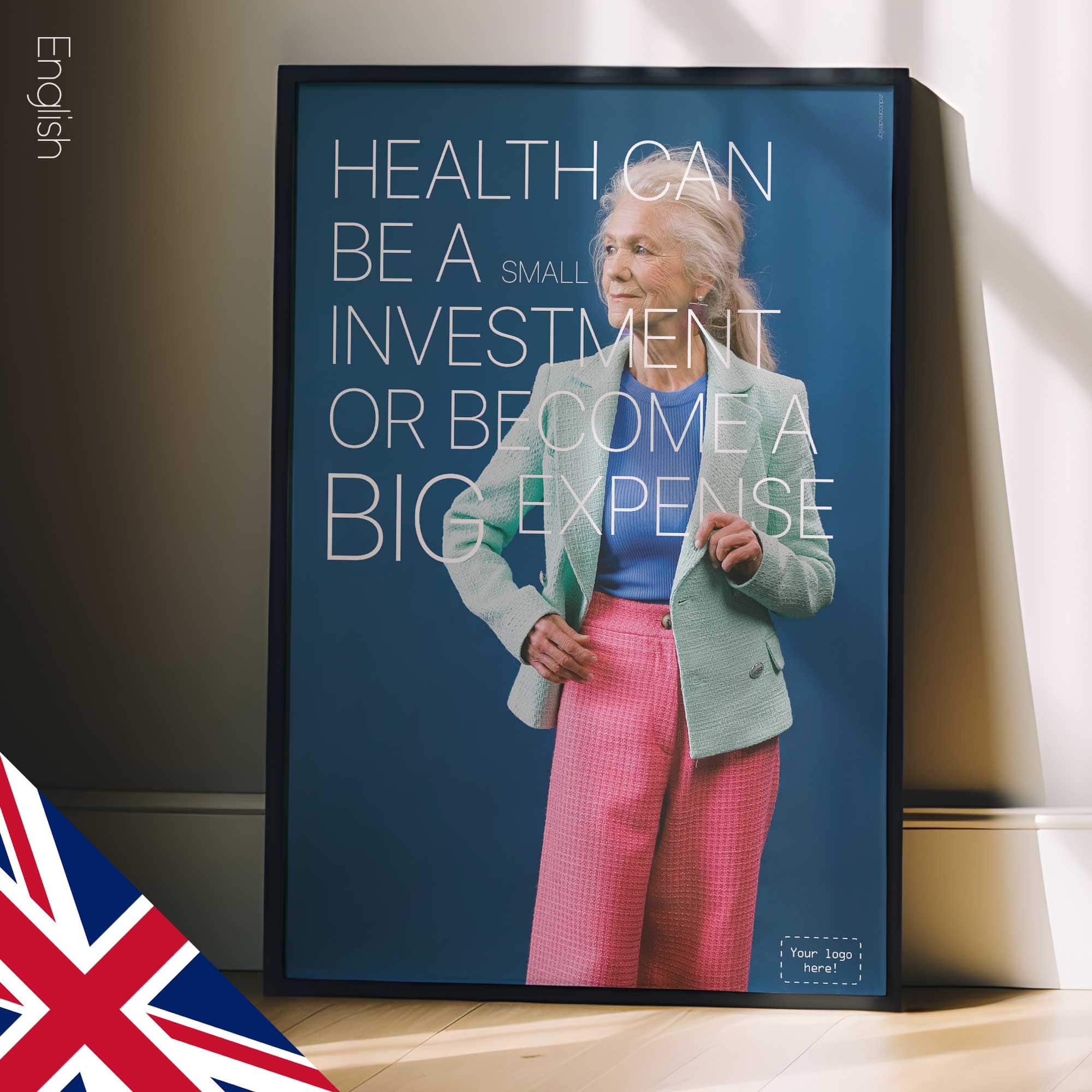 Invest in health. Poster from www.educare.design