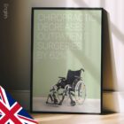 Chiropraktik-Poster von educare.design