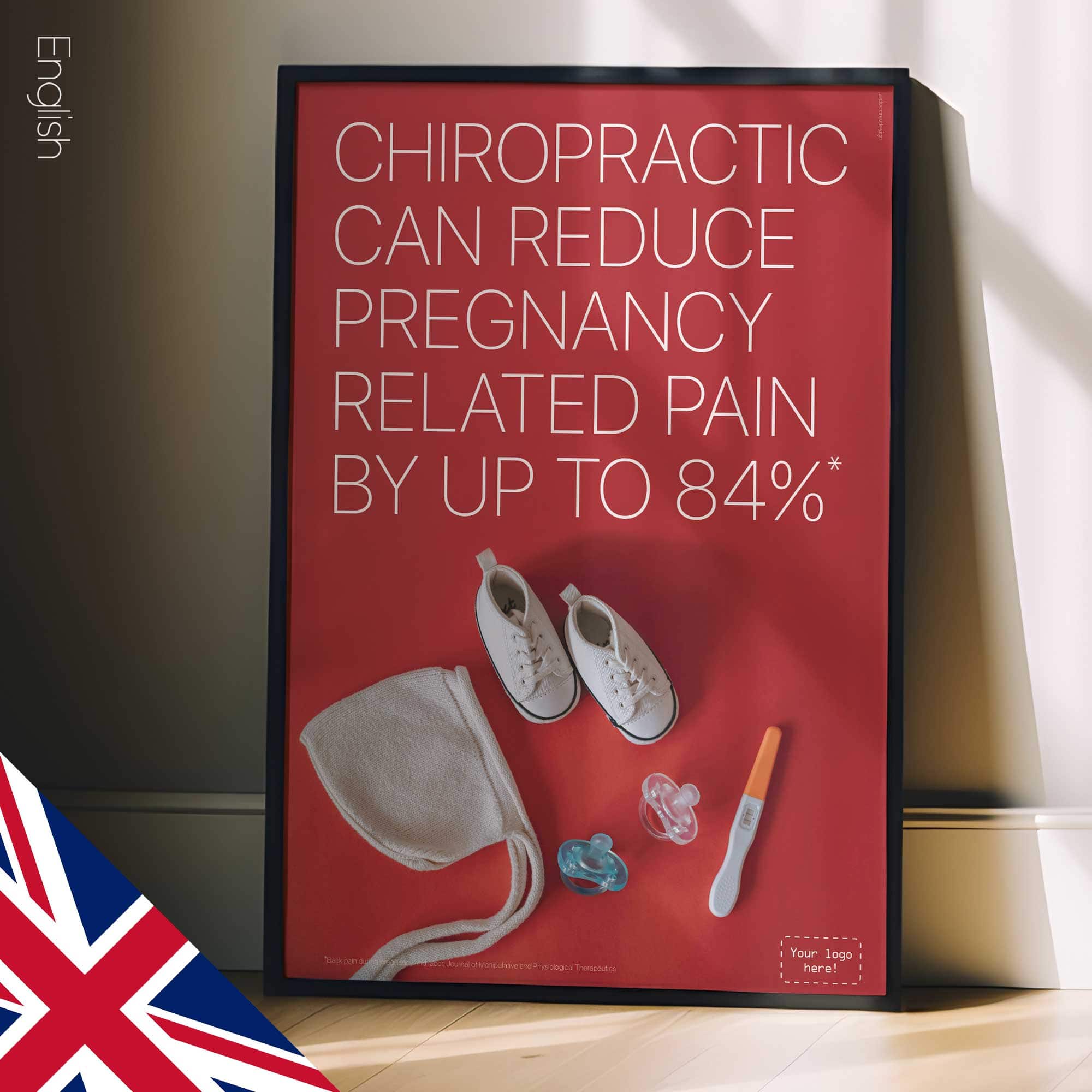 Chiropractic poster from educare.design