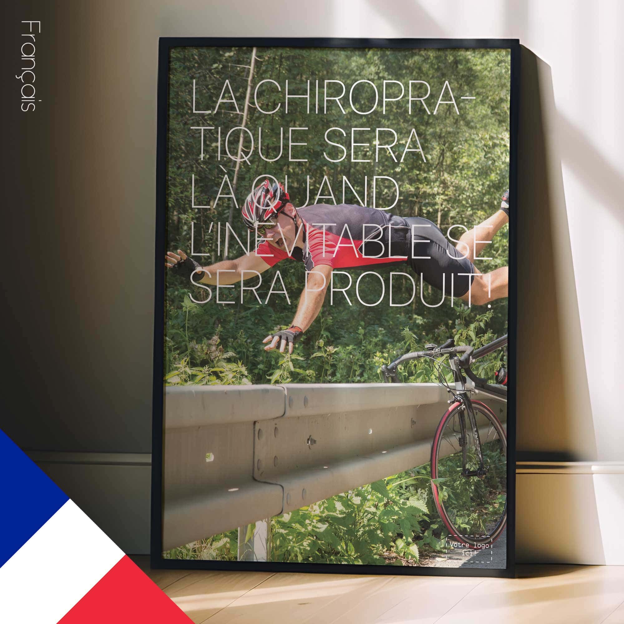 Inevitable. Chiropractic poster from www.educare.design