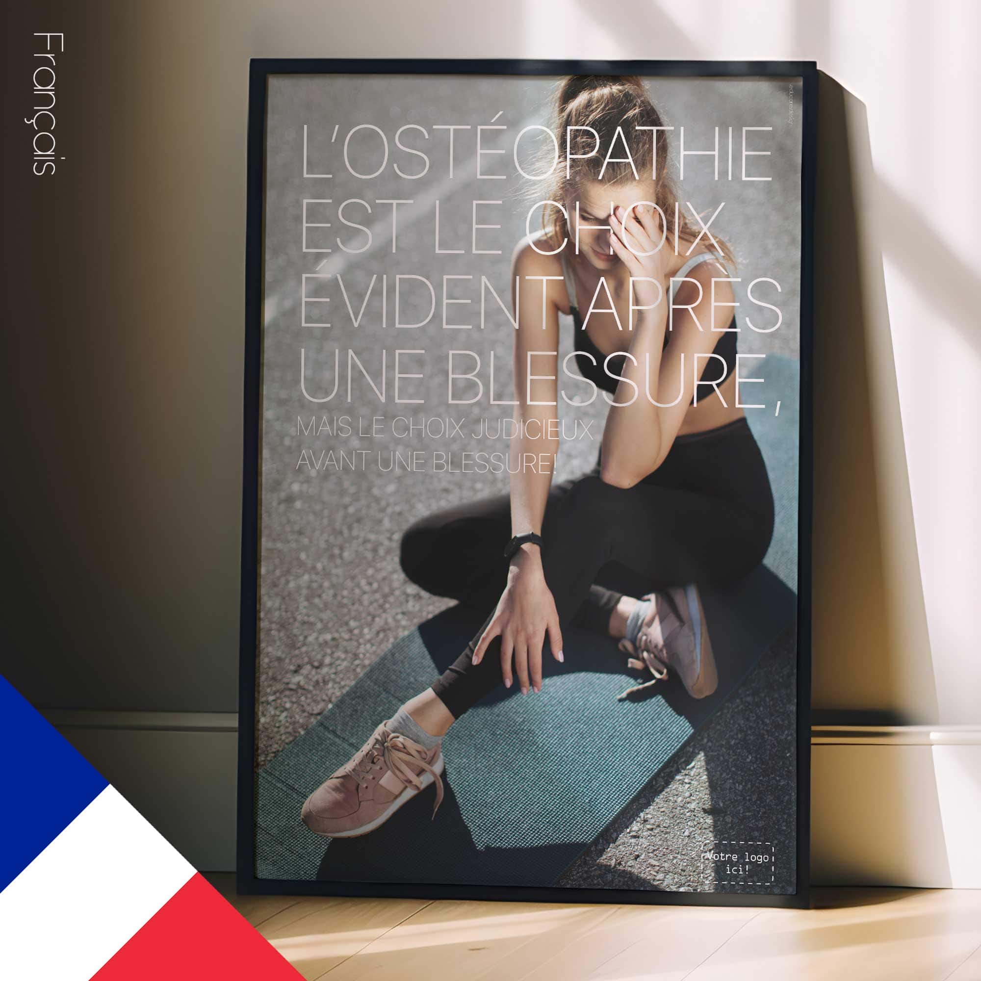 Ovvio e saggio. Poster osteopatico da www.educare.design